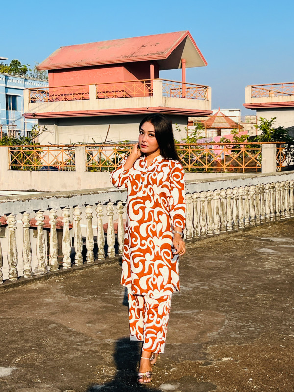 Premium China Linen cord set