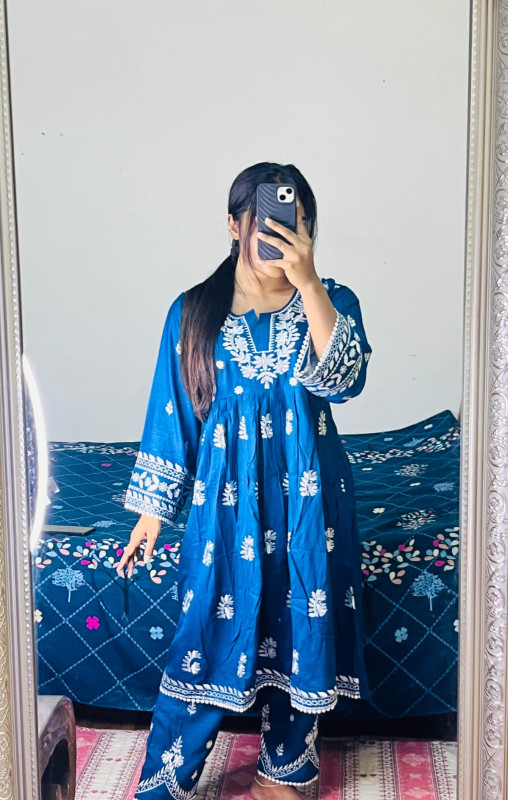 Premium Embroidered 2pcs Set